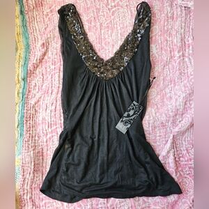 NWT Buckle Sparkly Going Out Top